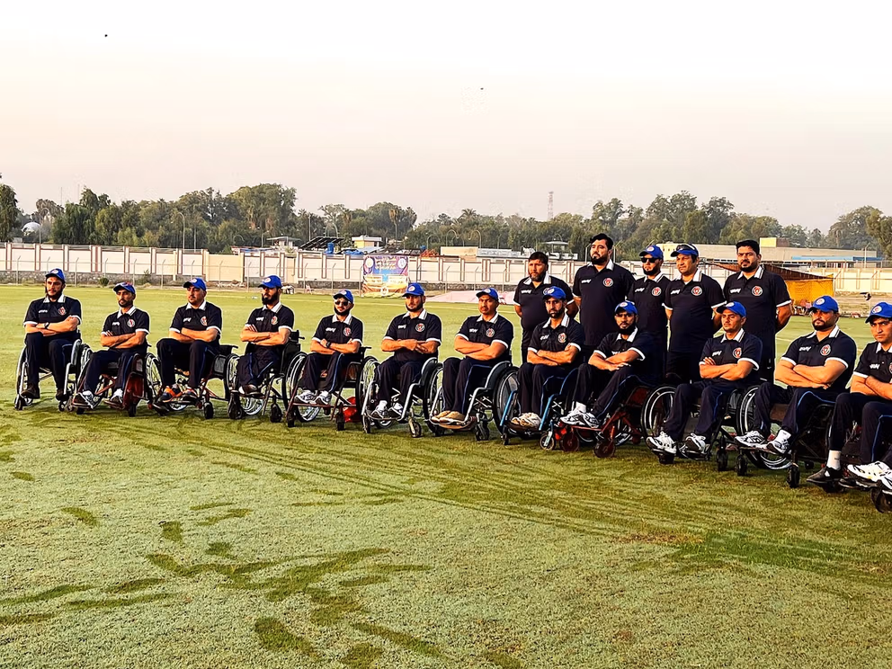 د افغانستان د معیوبینو ملي کرکټ ټیم پاکستان ته ولاړ