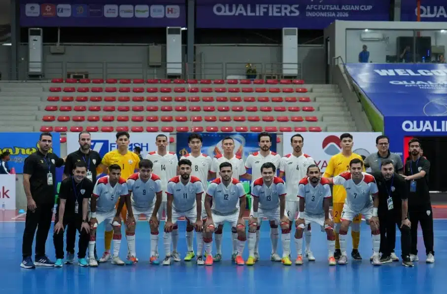 د افغانستان ملي فوټسال ټیم د ۲۰۲۶ آسیا ملتونو جام پایلوبې ته ورسید